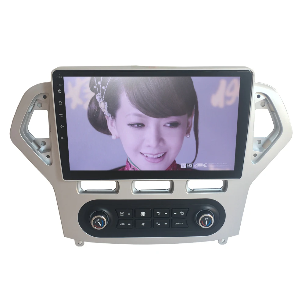 Автомагнитола ZHUIHENG 2 din Android 9 0 для Ford Mondeo 2007 2010 Автозвук кондиционера 2G + 32G 4G