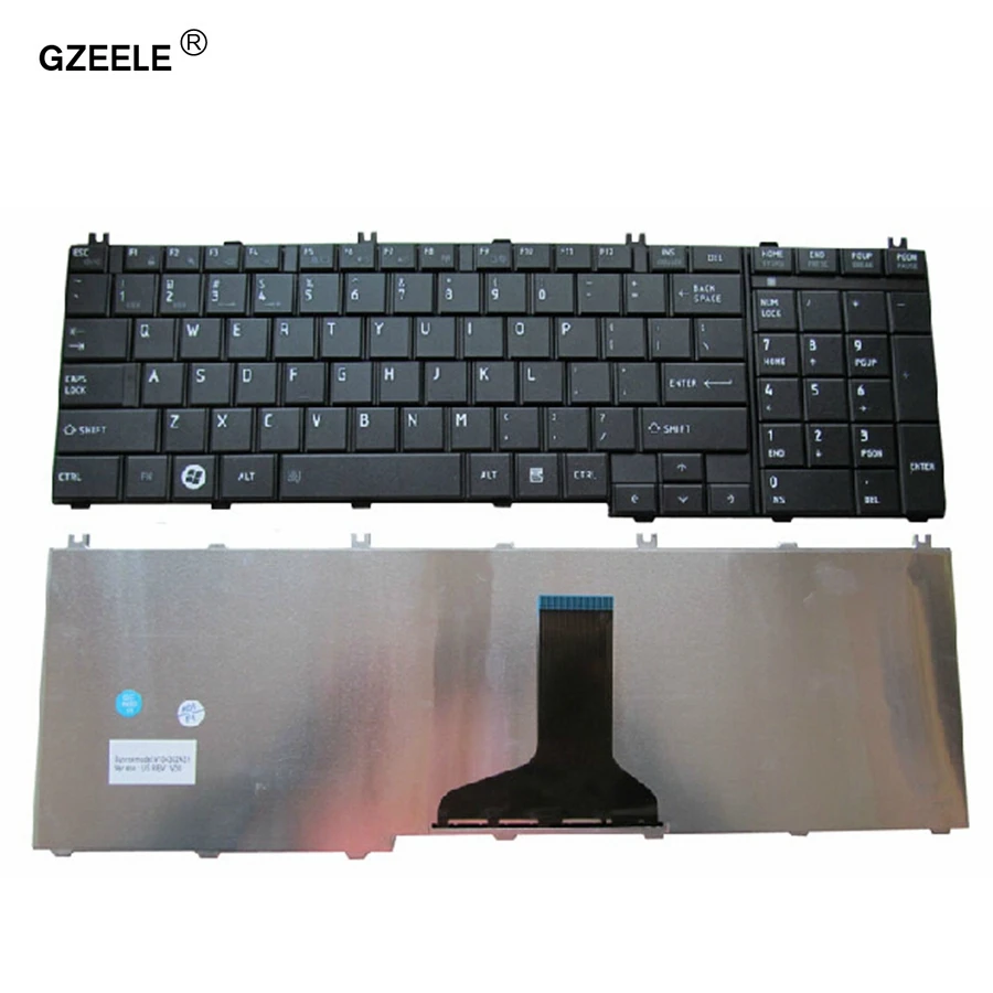V000210270 NEW Toshiba Satellite L675D-S7047 L675D-S7049 L675D-S7016 Keyboard Glossy Black