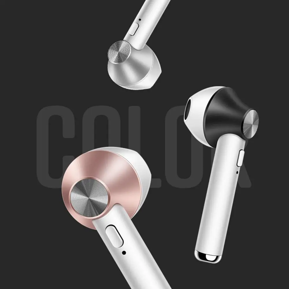 TWS беспроводной Bluetooth 4,2 наушники-вкладыши Спорт управление наушники вкладыши один