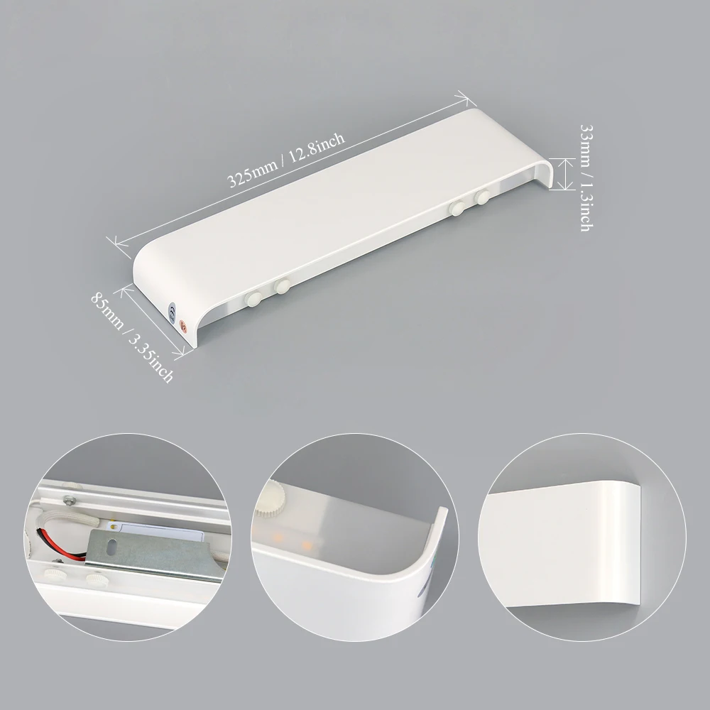 Алюминиевый настенный светильник светодиодный 50 светодиодов 10 Вт для спальни