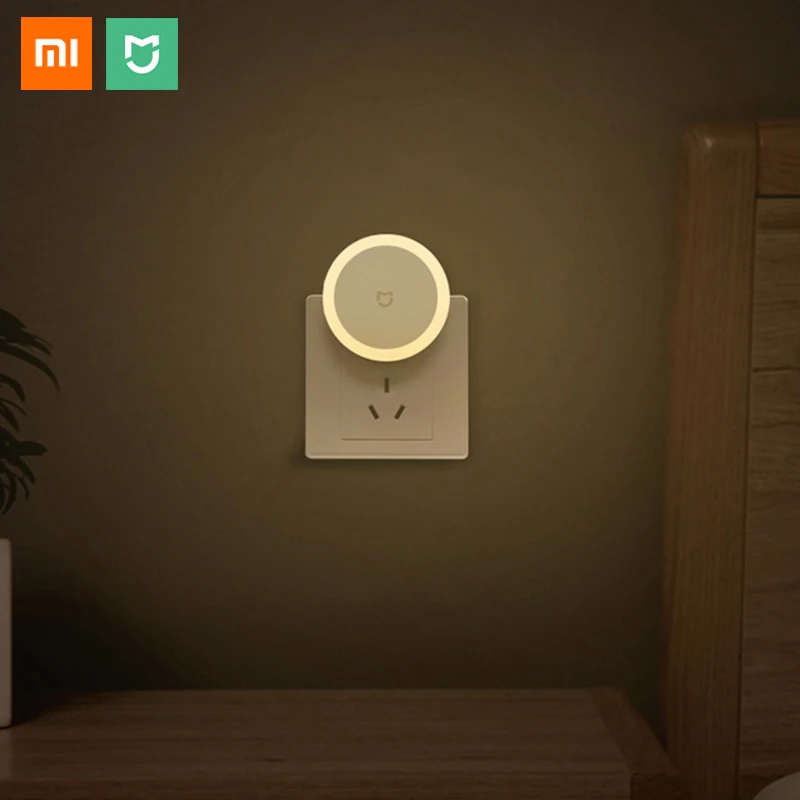 Умный светодиодный ночник Xiaomi Mijia оригинальный сенсорный выключатель теплый