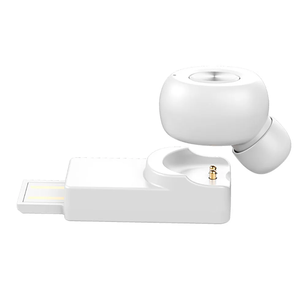 Мини невидимые наушники с одним ухом, Bluetooth 5,0, гарнитура, USB, Магнитная Зарядка, беспроводные автомобильные бизнес наушники, Магнитная Зарядка