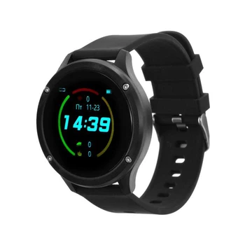 

Fitness bracelet Ritmix RFB-450, 1.3 ", color display, heart rate monitor, alerts, 150 mAh, black 5208046