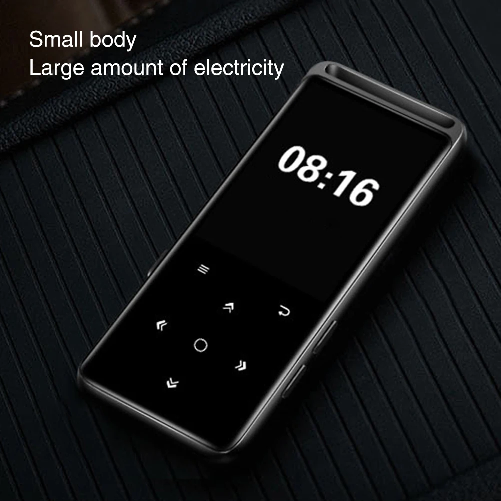 M6 Bluetooth Подсветка MP4 плеер Диктофон сенсорная кнопка Спорт FM радио без потерь HIFI перезаряжаемый портативный ультра тонкий мини