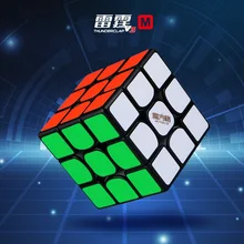 Newest QiYi MoFangGe Thunderclap V3 M 3x3x3 Magic Cube Regular or Magnetic Puzzles Cube Professional 3x3 Speed Magico Cubo toys