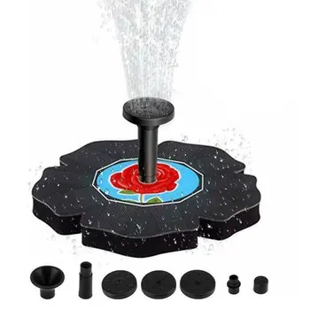 

Solar Fountain Watering kit Power Solar Pump Pool Pond Waterfall Floating Solar Panel Water Fountain For Garden