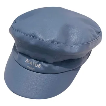 

Children Classic Style Baby Fashion Cap Toddler Boy Girl Autumn Leather Berets Hat