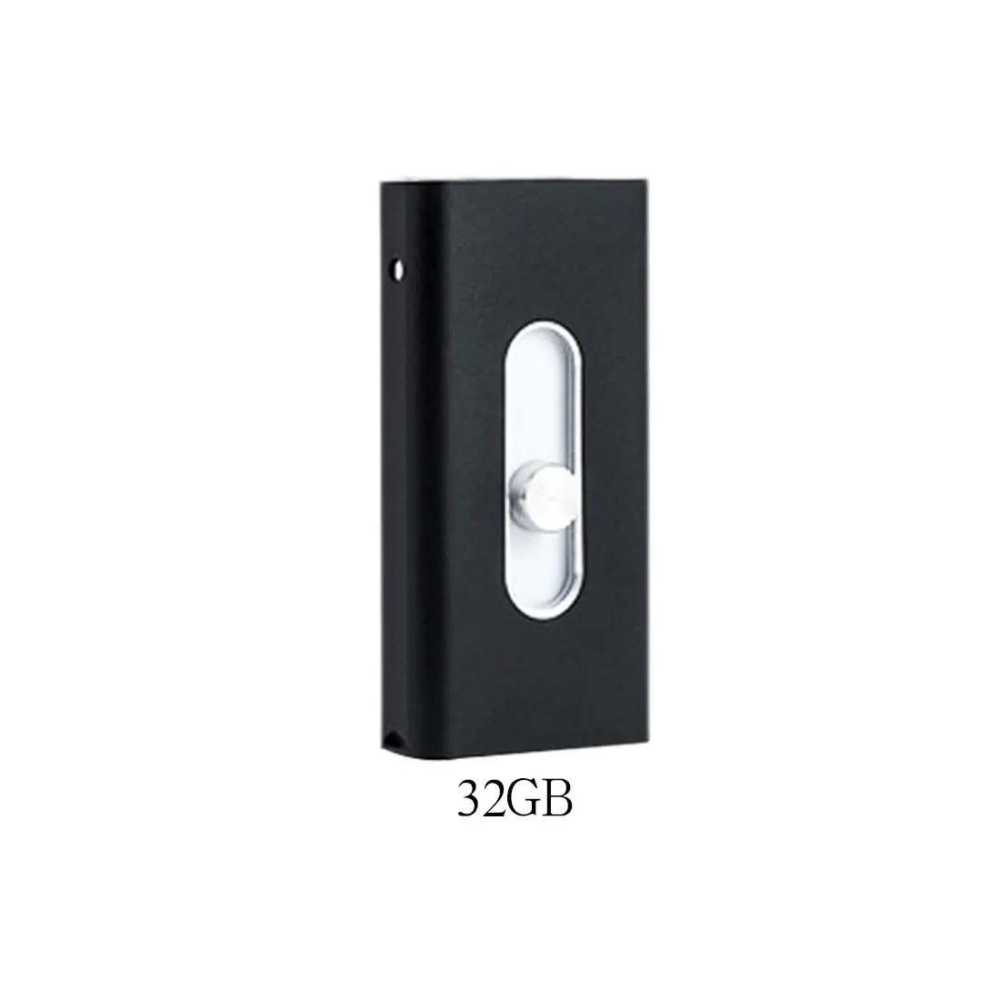 black 32GB U диск флэш-накопитель внешнее запоминающее устройство Тройная вспышка OTG Usb флэш-накопитель 8/16/32/64 ГБ для Iphone Andriod - Цвет: black 32GB