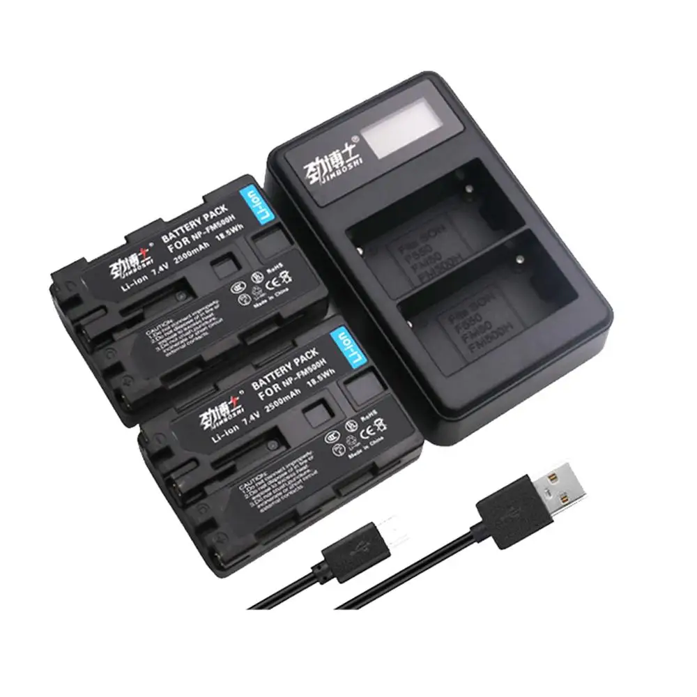 3X NP FM500H NP-FM500H FM500H NPFM500H Камера Батарейки+ ЖК-дисплей USB Dual Зарядное устройство для sony A57 A65 A77 A450 A560 A580 A900 A58