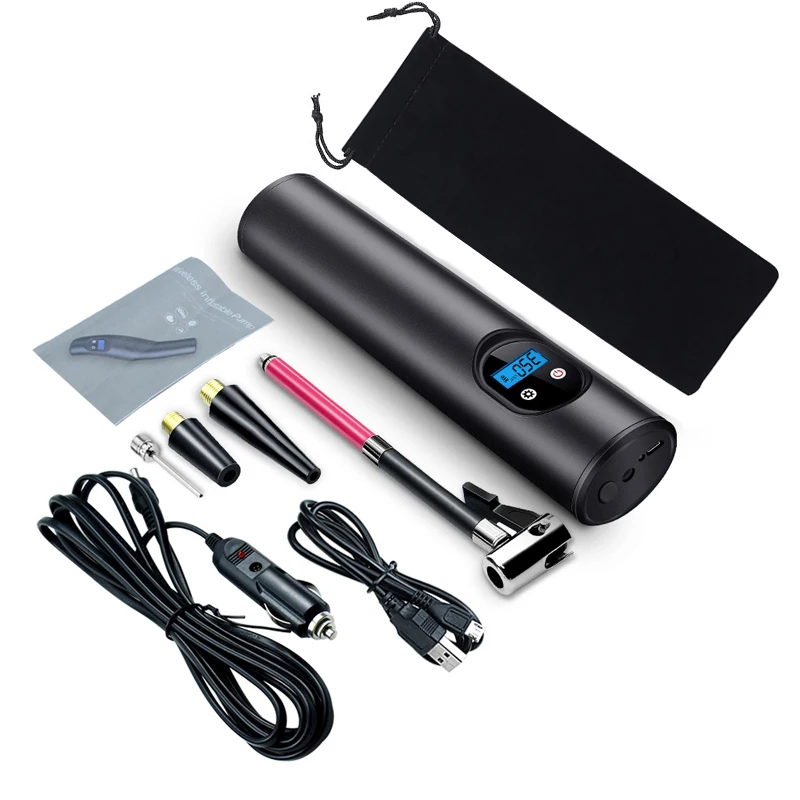 Mini Tire Air Pump Wireless Air Pump for Inflatables 12V dc wireless Tyre Car Accessories Inflators for Car Bike Ball tire air pump