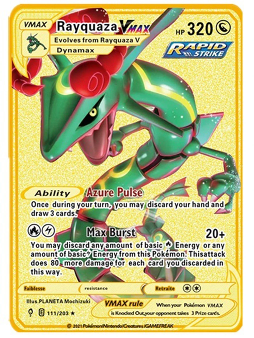 Pokémon Anime Black Metal Charizard Golden Lily Rare 10 Rating Card Kids  Collectible Gift - Game Collection Cards - AliExpress