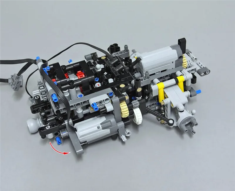 Technic Тойота Мотор Land Cruiser RC Внедорожник кирпичные части набор для MOC 5551 строительные блоки игрушки Набор DIY Дети Brinquedo
