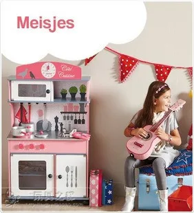 

Princess Set GIRL'S And BOY'S Children Cooking Kitchen Toy Earnestly Play House Wooden 1-2-3-4-56-Year-Old Gift