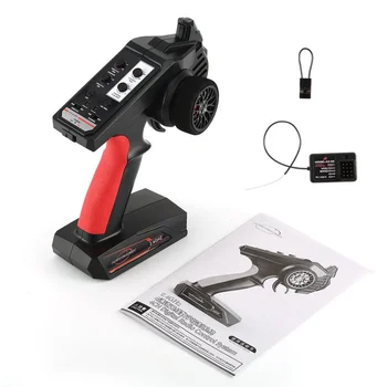 

AUSTAR 2.4 4CH Radio Remote Control RC Transmitter with AX6s Receiver for RC Car Off-road Vehicle Boat RC Truck Model