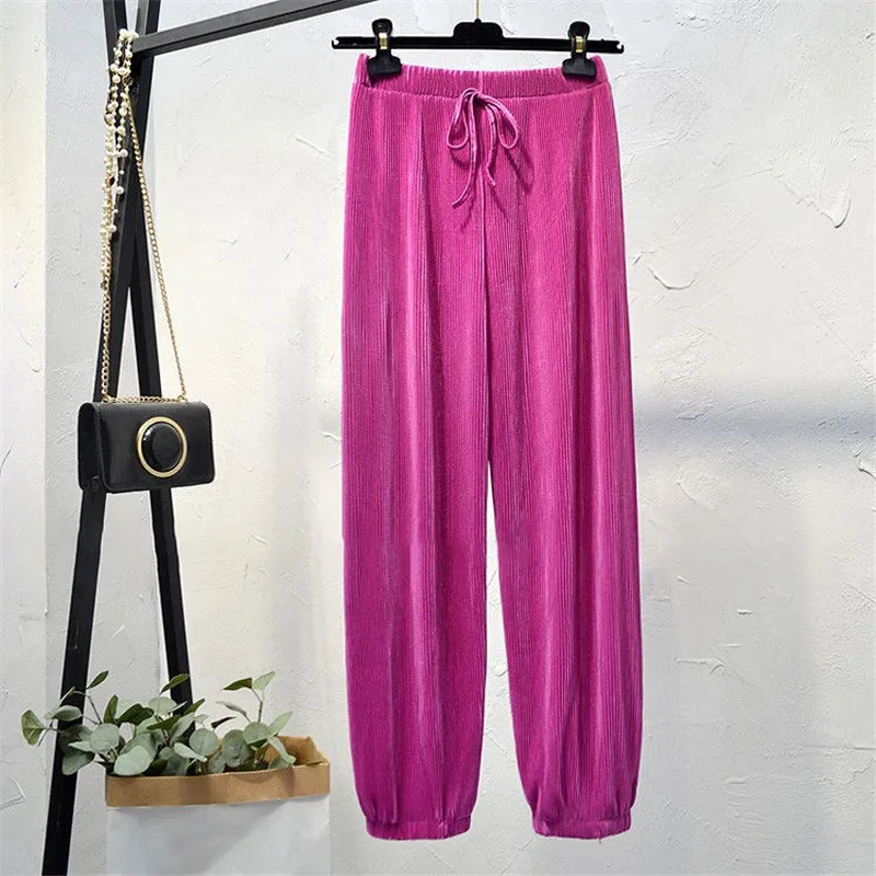 Calça feminina estilo hip hop, calça de