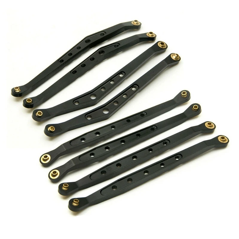 

8Pcs/Set Aluminum Alloy Upper Lower Suspension Links Linkage Set for 1/10 Axial WRAITH RC Crawler 3 Colors Available