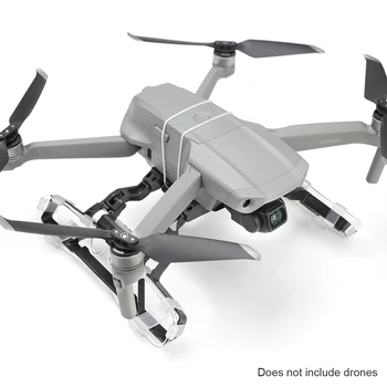 

Anti Scratch Plastic With Night Light Increased Height Outdoor Protection Landing Gear Portable Leg Support For DJI Mavic Air 2