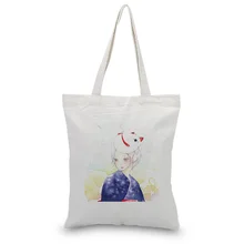 Кимоно девушка шаблон холст сумка ежедневного использования сумка эко многоразовая утилизация хозяйственная сумка на заказ Печать логотипа текст DIY