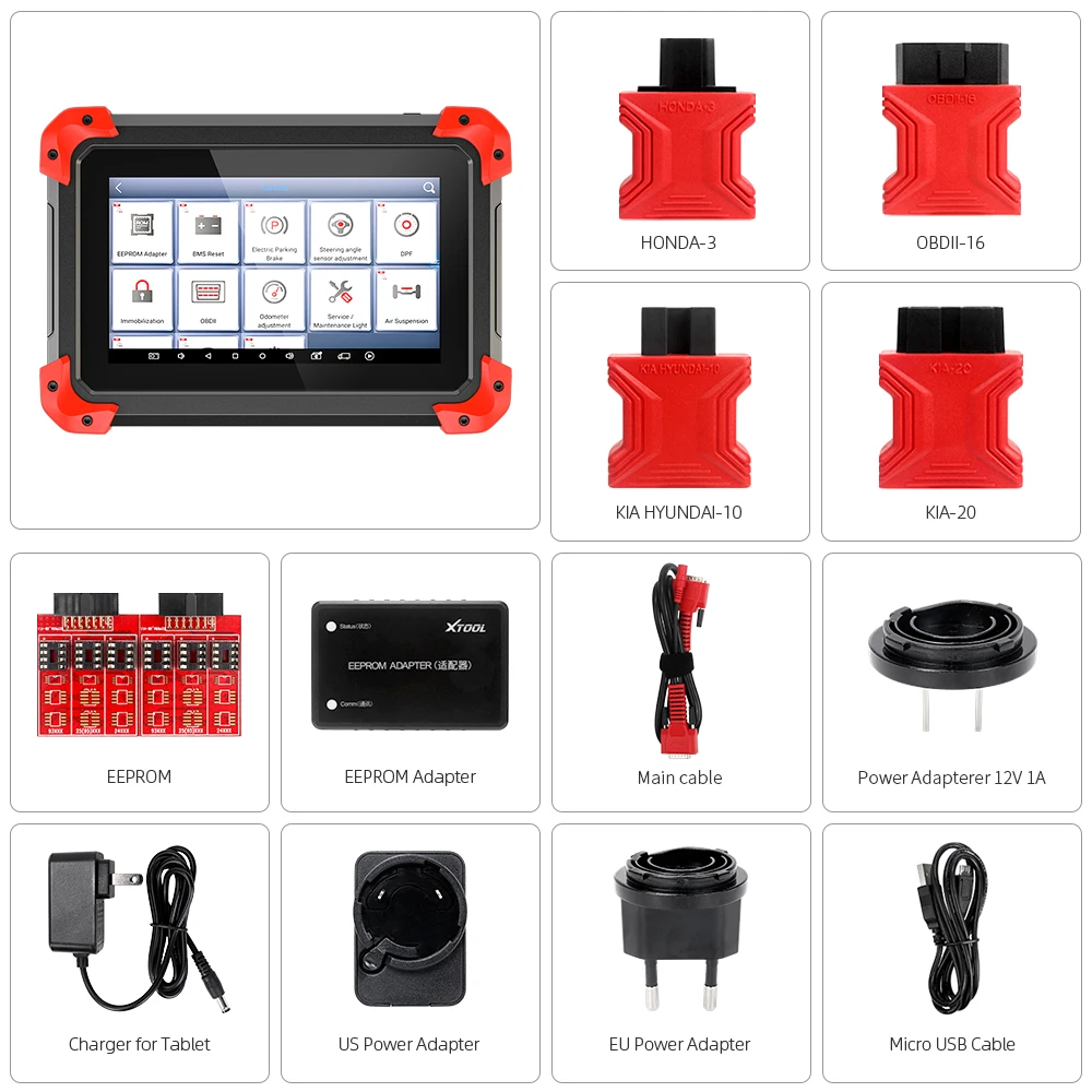 X100 PAD OBD2 автоматический ключ программист диагностический сканер автомобильный код считыватель IMMO EPB DPF BMS сброс одометра EEPROM обновление онлайн