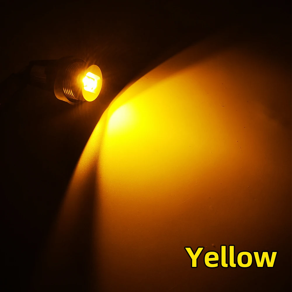 1 пара для BMW E60 E61 E63 E64 E70 X5 E71 X6 E82 E87 E89 Z4 E90 E91 M3 Canbus Error Free светодиодный Ангельские глазки габаритные огни лампы - Цвет: Цвет: желтый
