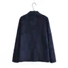BISENMADE Oversize Women's Autumn Coats 2022 New Loose Winter Velvet Jacket ► Photo 2/5