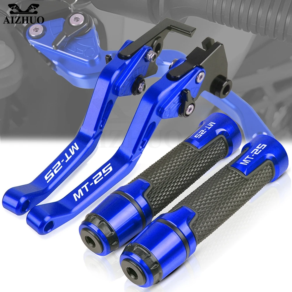 Brevi Leve Regolabili Di Frizione Del Freno Del Motociclo Di Mt-25 Per La Ta 25 2015-2017 Di Yamaha Mt25 Impugnatura 7/8 "Accessori Del Manubrio Di 22
