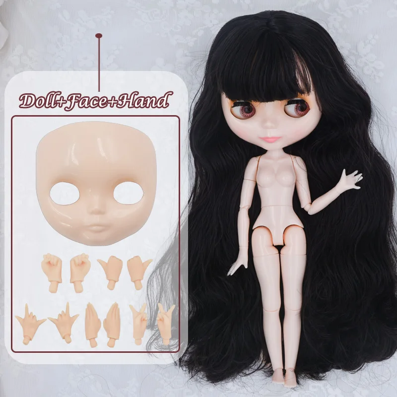 Кукла блайз Нео-кукла NBL индивидуальные блестящие лицо, куклы блайз 1/6 BJD кукла на шарнирах Ob24 кукла blyth для девочек,куклы бжд игрушки для детей NBL05 - Цвет: FHNBL07