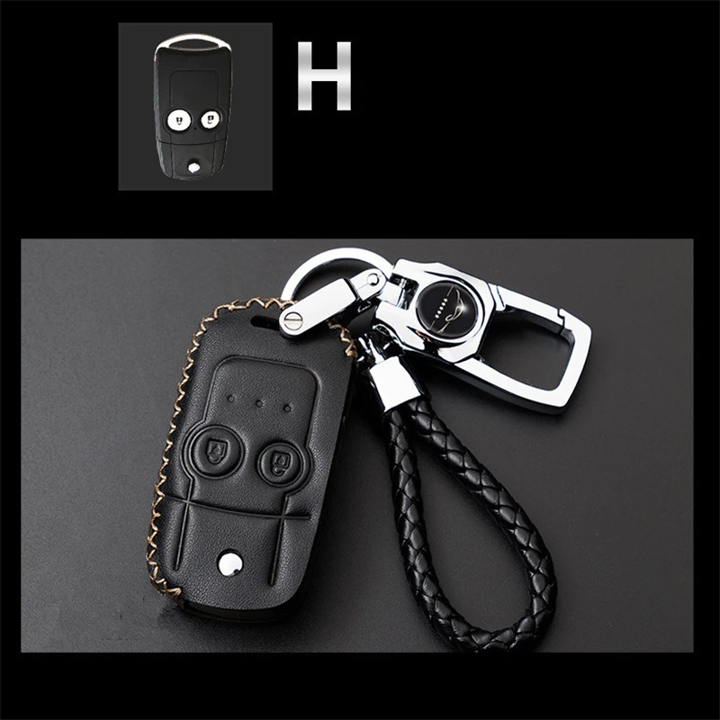 Автомобильный чехол для дистанционного ключа для Honda Civic/Accord/CRV/Jazz/City/Odyssey/JADE/Vezel - Название цвета: H