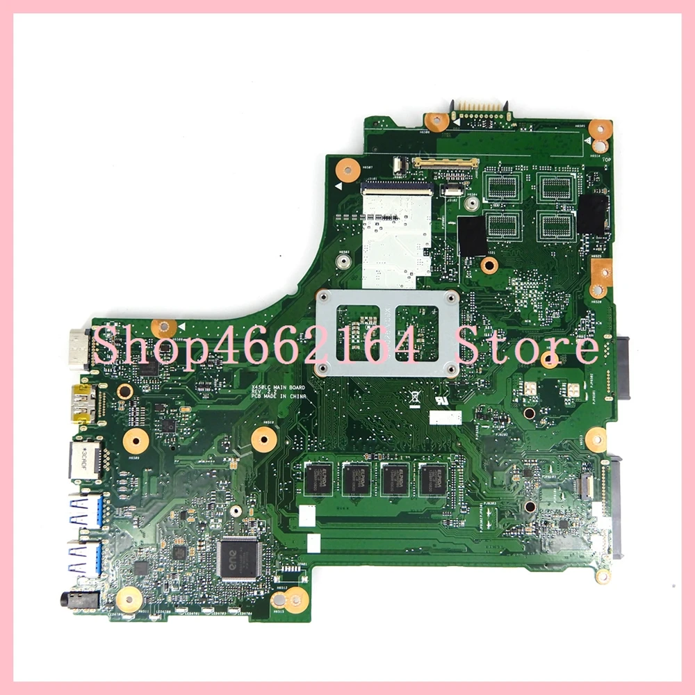 astounding  X450LA motherboard I5-4200U/AS Onboard 4GB RAM mainboard For ASUS A450L X450L X450LD X450LC Laptop 