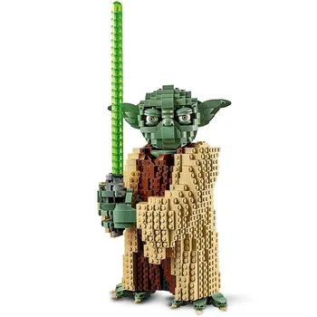 

2020 New Pre-sale New Star Wars Series Yoda Building Blocks Bricks Toys Children's Christmas Gift Compatible 75255