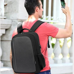 15.6-inch computer bag backpack outdoor waterproof business men's backpack shockproof student school bag