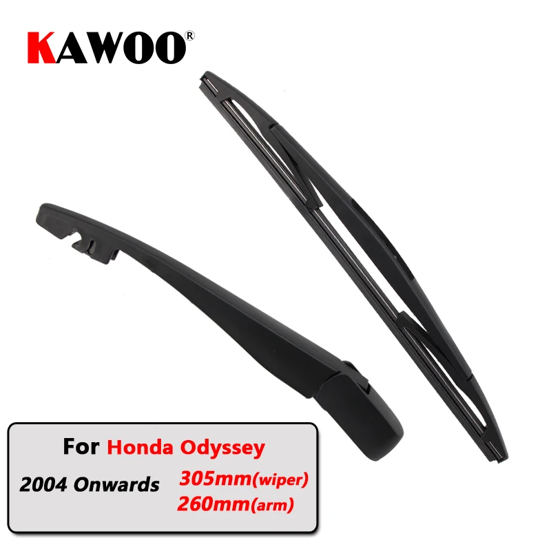 KAWOO Car Rear Wiper Blade Blades Back Window Wipers Arm For Honda