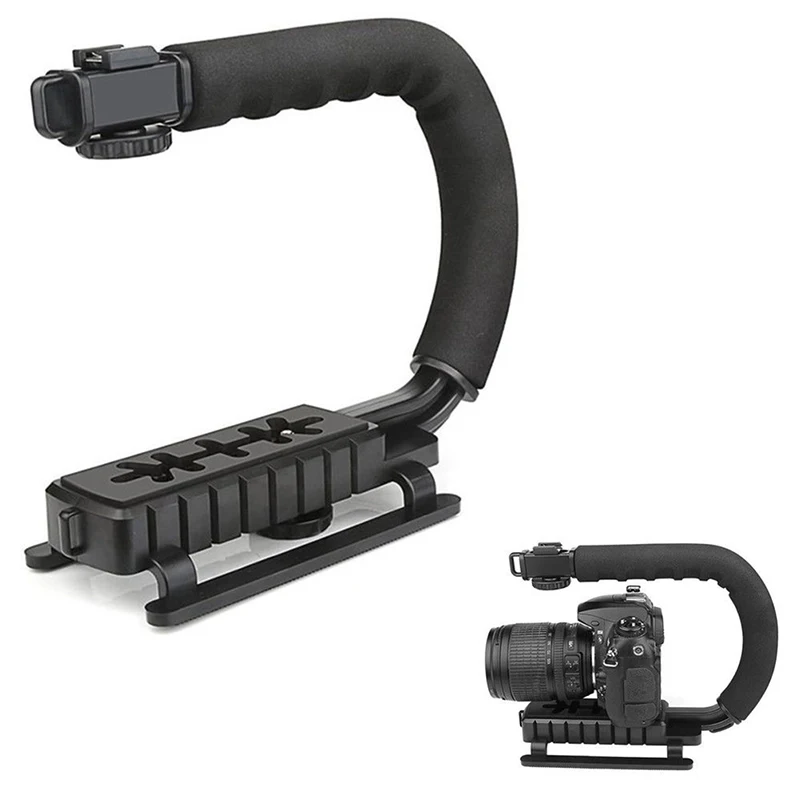 Видео ручной стабилизатор C образный держатель для DSLR для sony/Nikon/Canon камера светильник портативный SLR Steadicam для Gopro