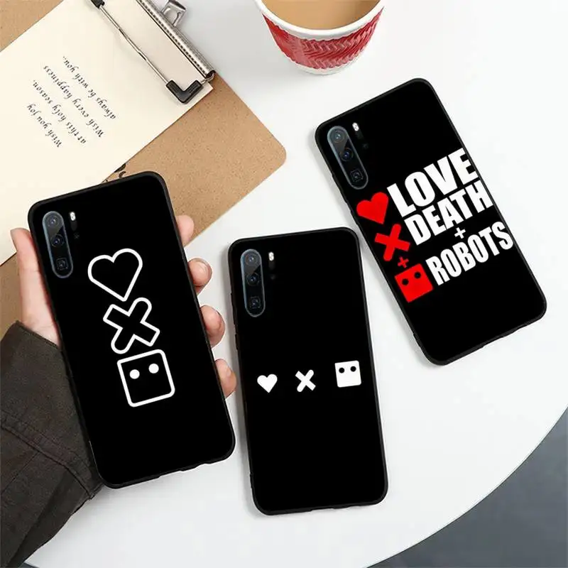 Чехол для телефона с роботами Love Death Honor 7A Pro 7C 10i 8A 8X 8S 8 9 10 20 Lite силиконовый чехол |