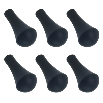 

6PCS Archery Safety Soft Rubber Blunt Broadheads Arrow Tips Practice Accessories
