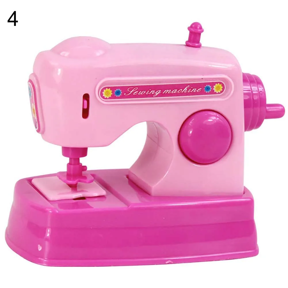Девочка ролевые игры мини электрический Железный пластиковый розовый Safrty пластиковый светильник для детей Дети Девочка бытовая техника игрушка - Цвет: 4
