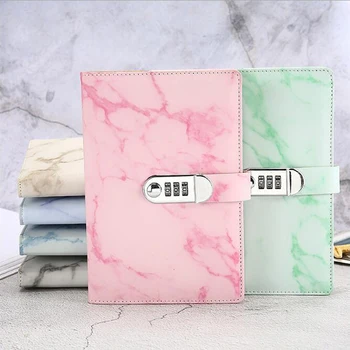 

A5 Creative Password Lock Notebook Diary Student Office Handbook Notepad Stationery
