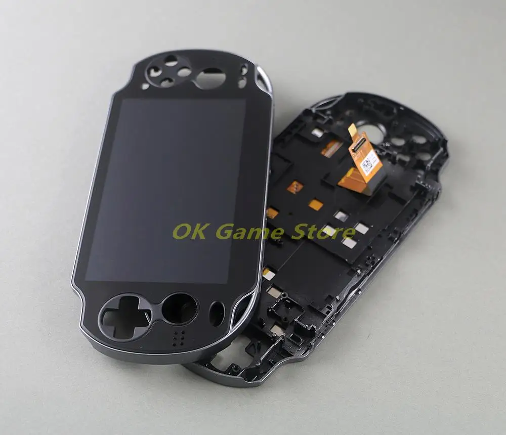 1pc High Quality Original New For Ps Vita Psv Psvita Psv 1000 Psv 1000 Lcd Display Screen Assembled Black Replacement Parts Accessories Aliexpress