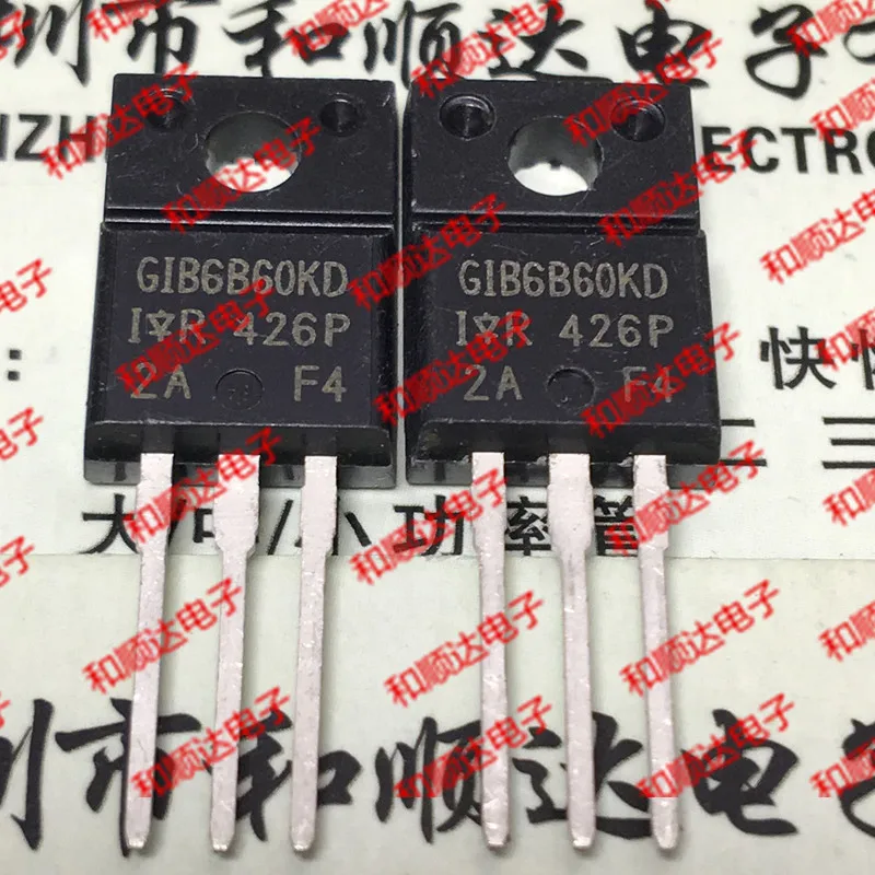 10 шт./лот IRGIB6B60KD GIB6B60KD новые имеющиеся TO-220F 600V