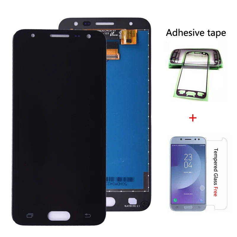 Ceny Oryginalny do Samsung GALAXY J5 Prime SM G570F G570Y G570M wyświetlacz LCD i montaż digitizera ekranu dotykowego darmowa wysyłka