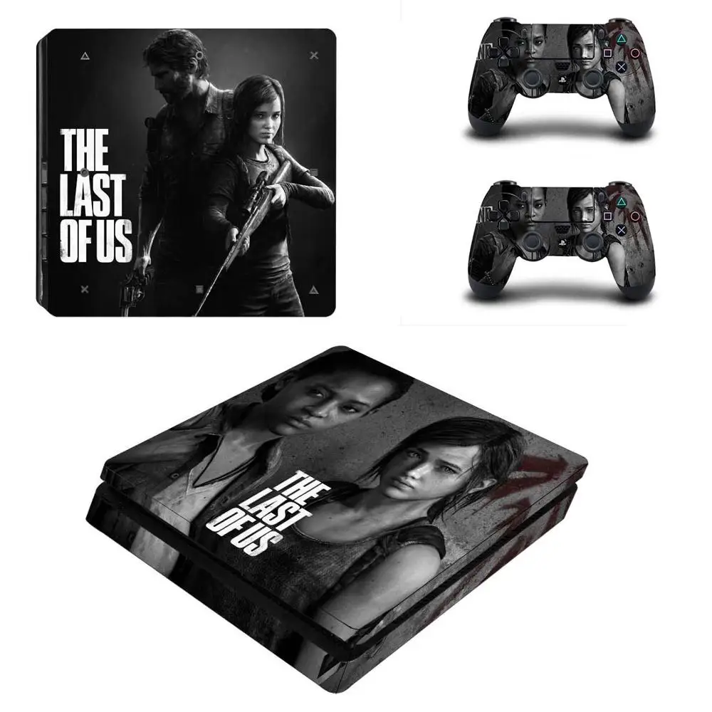 P4SQB0254 Последний из нас полное покрытие PS4 тонкий стикер Play station 4 кожа Наклейка для playstation 4 PS4 Slim Consol& контроллер Кожа винил - Цвет: P4SQB0254