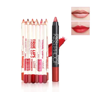 

MENOW Makeup set 12 colors Lip Liner and kiss proof Lipstick Waterproof Lasting No blooming