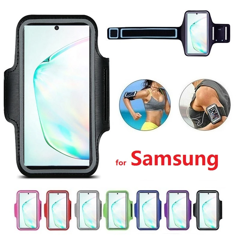 Desporto braçadeiras bracelete porta celular corrida bolsa capa saco braço  para telemóvel Samsung Galaxy S20 Ultra