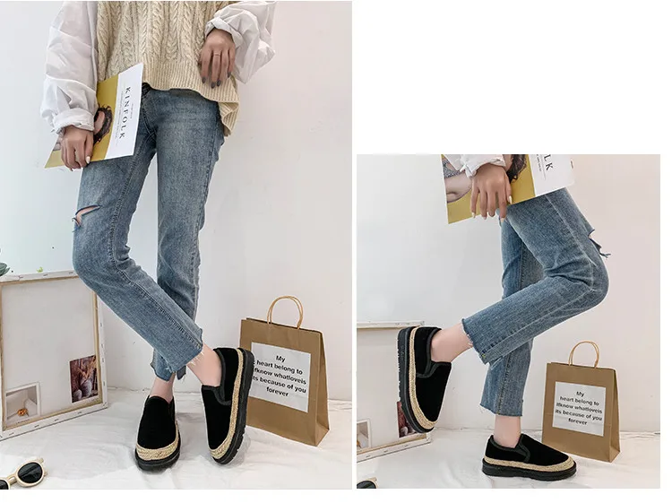 Size35-44; женская зимняя обувь; пара зимних ботинок унисекс; Теплые повседневные ботинки на платформе с мехом внутри и нескользящей подошвой