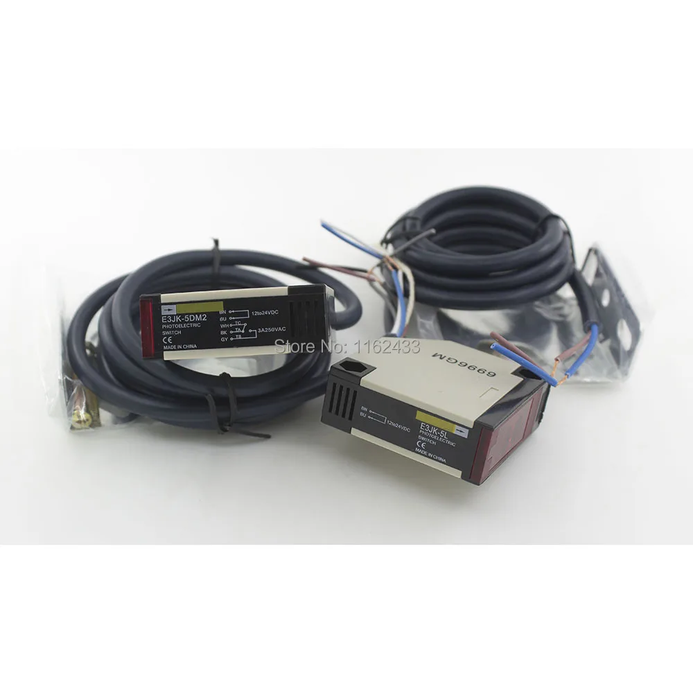 18x50x50mm 5m sensing DC 12-24V E3JK-5DM2 E3JK-5L Through beam photoelectric sensor switch 12-24VDC | Обустройство дома