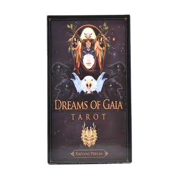 

Tarot Cards Dreams Of Gaia Tarot Divination Desk Game Playing Card Tarot Board Game Family Party Playing Card Game Set 81 Sheets