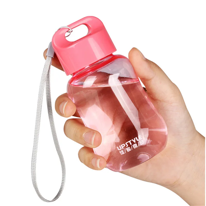 180ml Portable Plastic Water Bottle for Kids BPA Free School Water