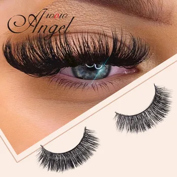 

Mink Eyelashes S series 10 Pairs 3D Mink False Eyelashes Natural Wispy Fluffy Dramatic Volume Fake Lashes Extension Handmade