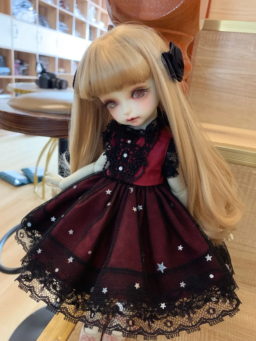 Модная Одежда для кукол наряд вечернее платье Лолита для 1/3/1/4 1/6 BJD кукла вечерние кукла