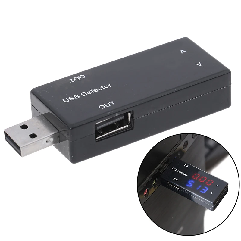 1 шт. USB ток напряжение зарядный детектор мобильный питания вольтметр тестер